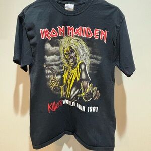 Iron Maiden Black Graphic Tee